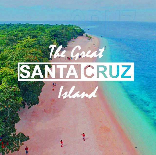 pink beach, great santa cruz island, zamboanga, philippines