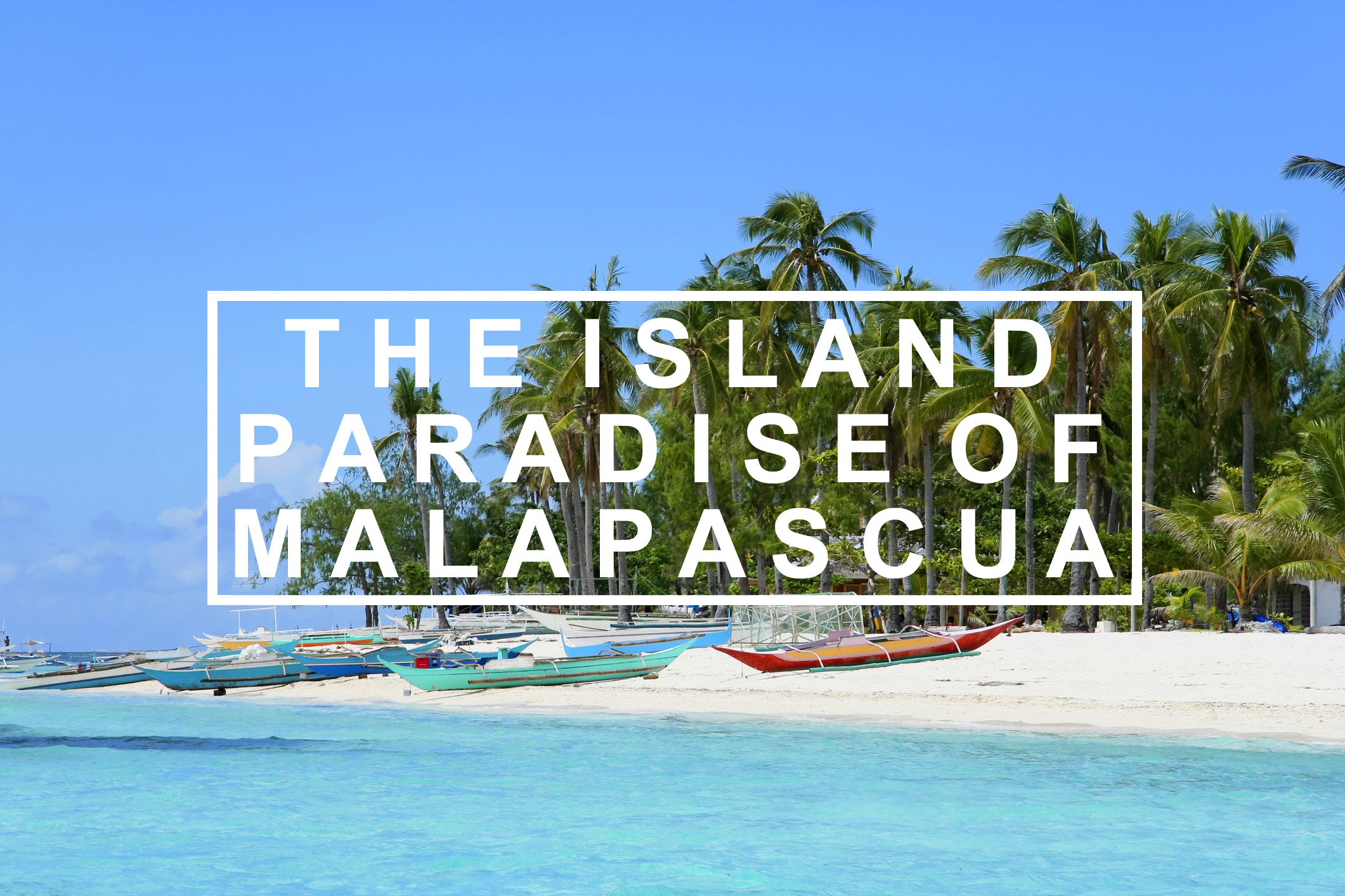 Malapascua cebu kalanggaman philippines