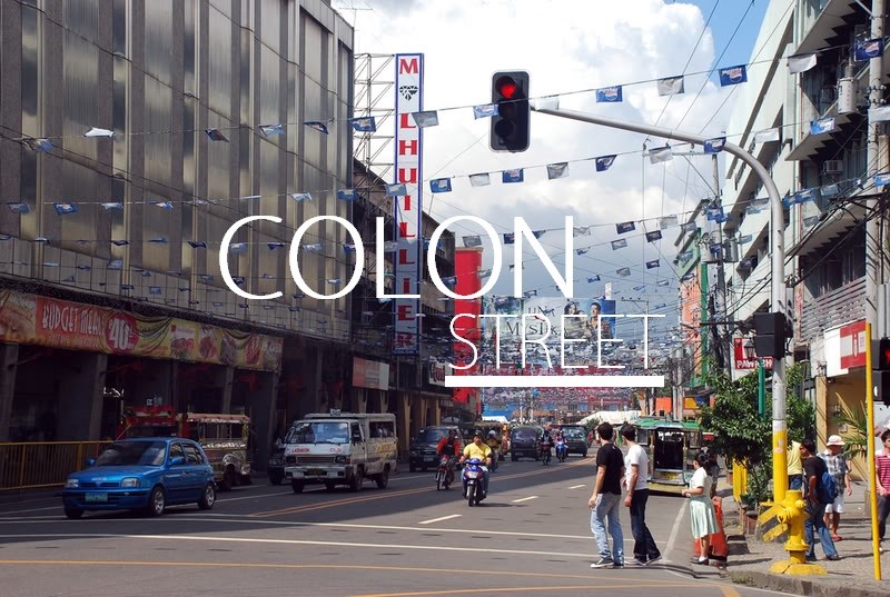 colon street map cebu city colon street night market hotels history philippines