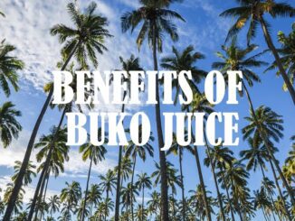 Coconut water, buko juice