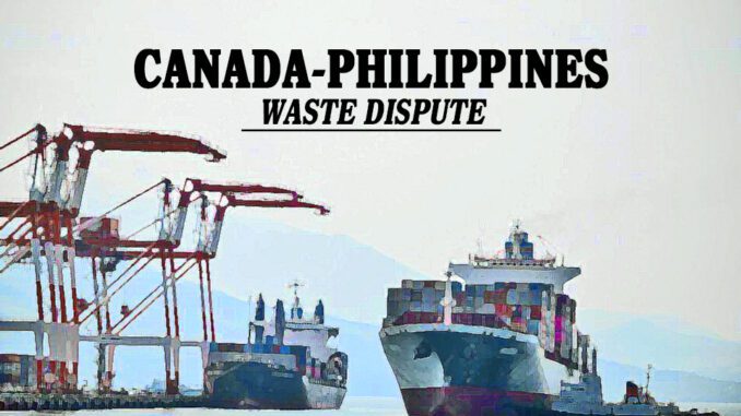 canada philippines waste dispute